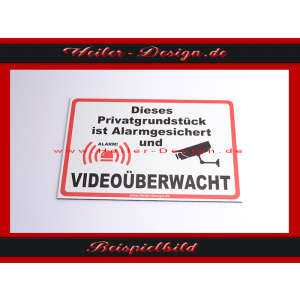 Schilder Verbotsschilder Schild Videoüberwachung ...