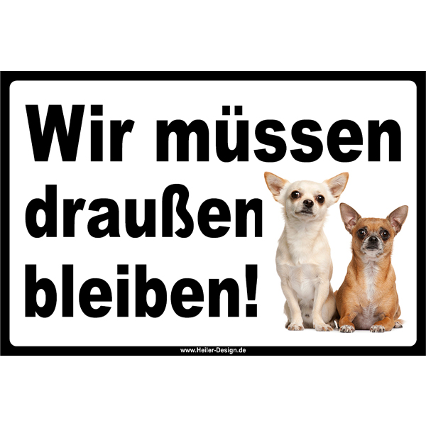 Schilder Verbotsschilder Schild Hund - Allerlei Drucksachen, 3,99